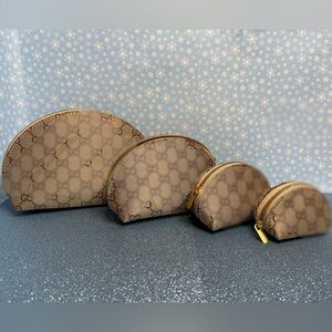 Fashion cosmetic makeup bag set